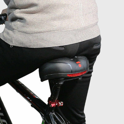 Ergonomic bicycle saddle comfort and posture