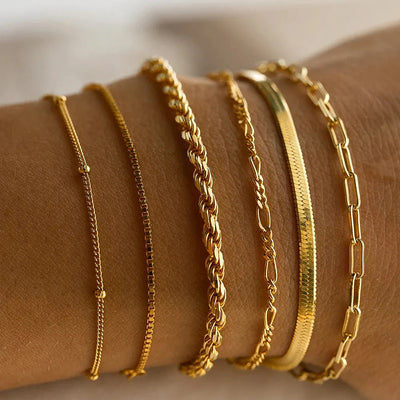 Stylish Bracelets Set of 6