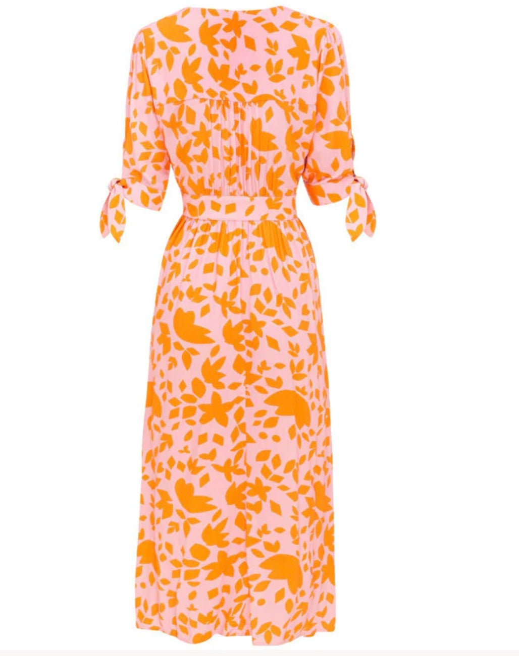 Floral V-Neck Women’s Summer Dress