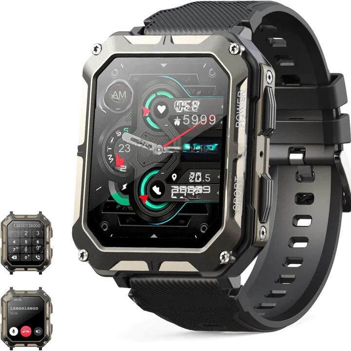 Scratch-Resistant FlexiTech Waterproof Watch