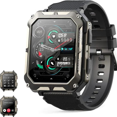 Scratch-Resistant FlexiTech Waterproof Watch