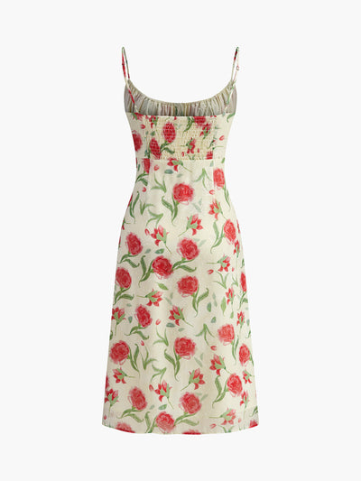 Floral Print Women's Summer Dress
