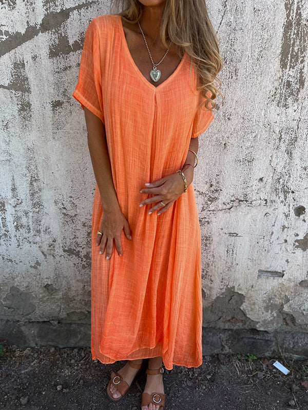 Summer Loose Maxi Dress Women