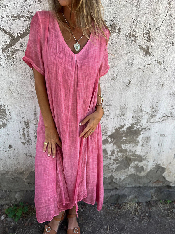 Summer Loose Maxi Dress Women