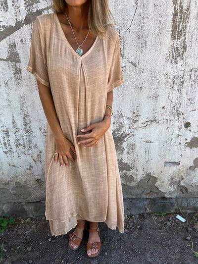 Summer Loose Maxi Dress Women
