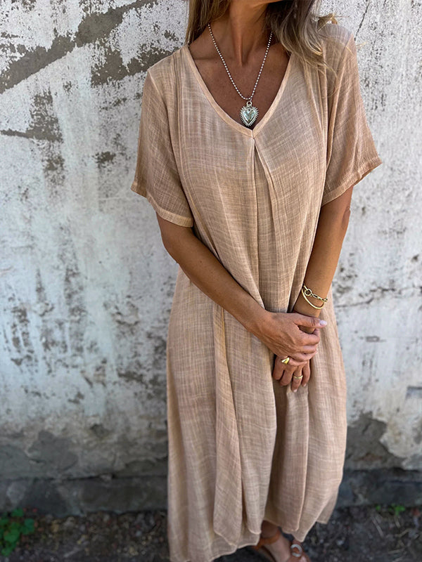 Summer Loose Maxi Dress Women