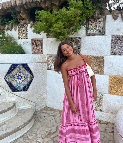 Boho Summer Maxi Dress Women