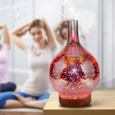 LED Esential Oil Aroma Diffuser