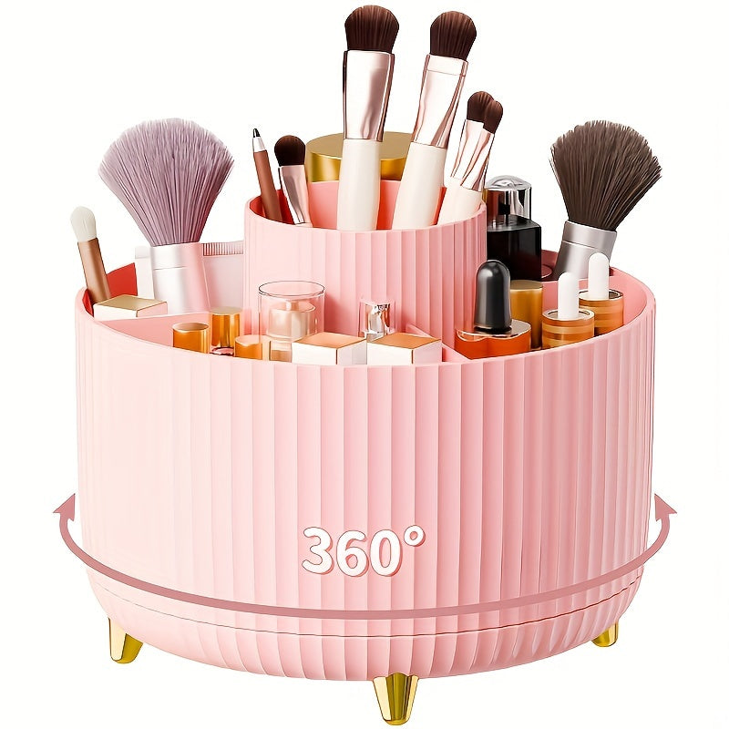 Elegant 360 Rotating Makeup Organizer