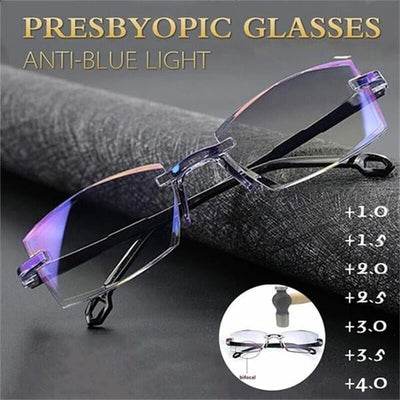 Anti-Blue Reading Presbyopic Glasses