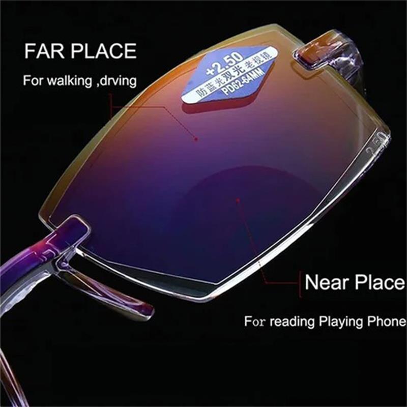 Anti-Blue Reading Presbyopic Glasses