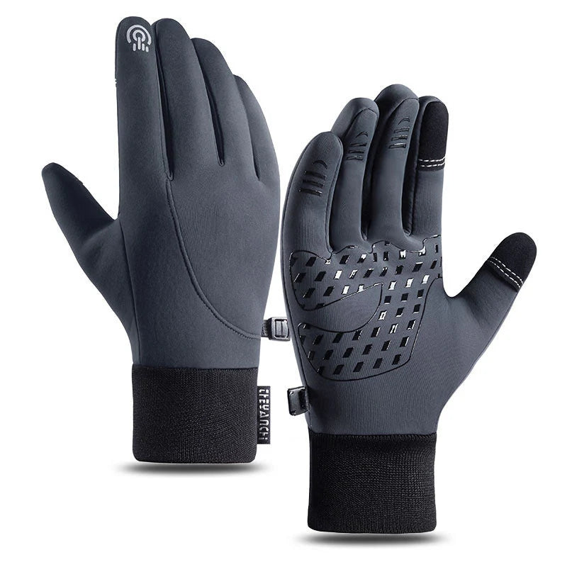 Thermal winter gloves from Aussietactix with frost-proof, water-repellent design and excellent grip.