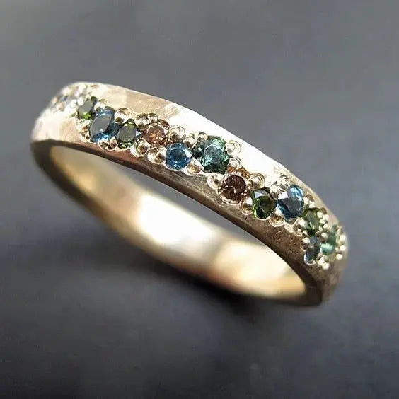 Handcrafted Vintage Gold Ring for Women
