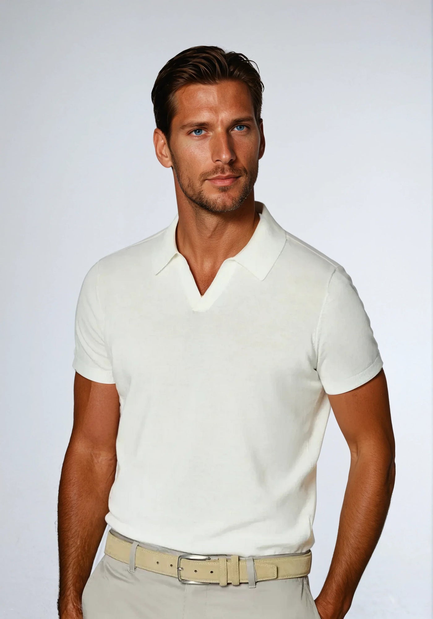 Minimalist Style Men's Polo Shirt