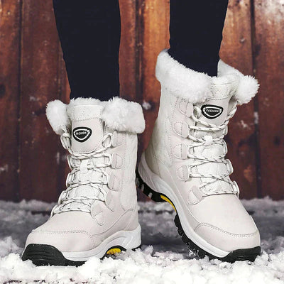 Stylish Aussietactix winter boots with warm lining and strong grip for slippery conditions.