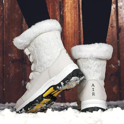 Stylish Aussietactix winter boots with warm lining and strong grip for slippery conditions.