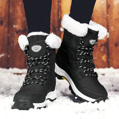 Stylish Aussietactix winter boots with warm lining and strong grip for slippery conditions.