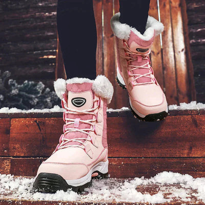 Stylish Aussietactix winter boots with warm lining and strong grip for slippery conditions.