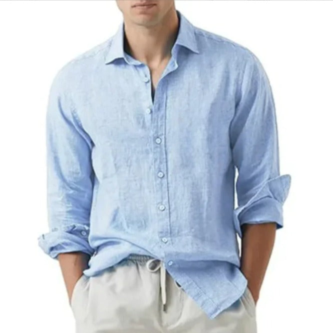 Timeless Lightweight Linen Men's Shirt
