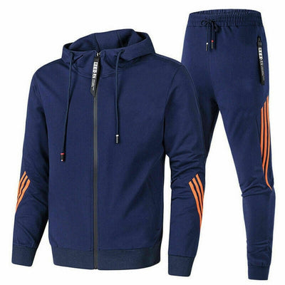 Men's Two-Piece Athletic Tracksuit