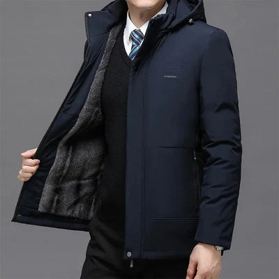 Insulated Winter Hoodie Jacket