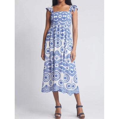 Ruffle Sleeves Summer Maxi Dress Women