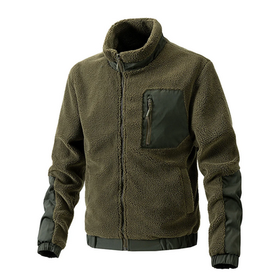 Aussietactix Men's Tactical Fleece Jacket - Warm, water-repellent and hard-wearing. Perfect for winter outdoor activities.