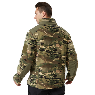 Aussietactix - Men's winter fleece jacket for outdoor activities