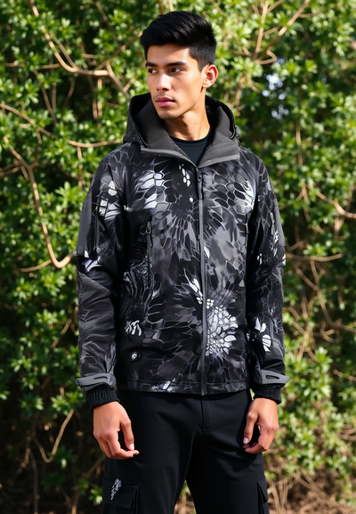 Aussietactix Waterproof Winter Jacket in Camouflage - Durable, windproof and ideal for hunting and outdoor activities.