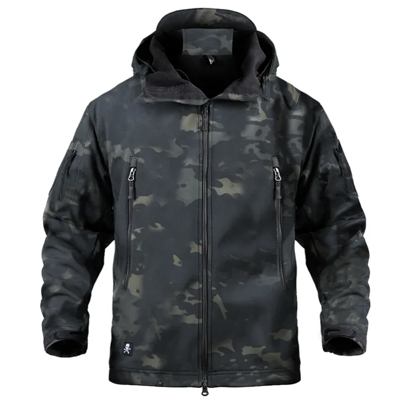 Aussietactix Waterproof Winter Jacket in Camouflage - Durable, windproof and ideal for hunting and outdoor activities.