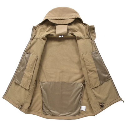 Aussietactix Waterproof Winter Jacket in Camouflage - Durable, windproof and ideal for hunting and outdoor activities.