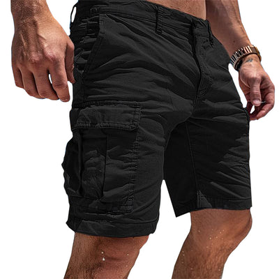 Lightweight Cargo Shorts with Multiple Pockets