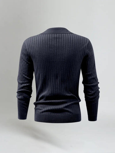 Cotton Long Sleeve Polo