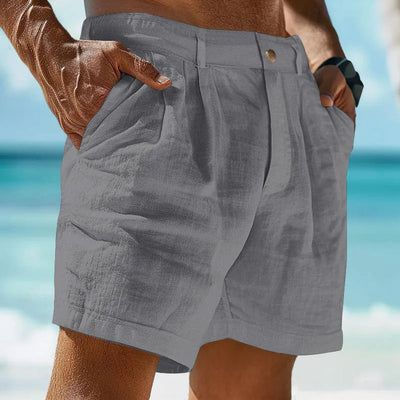 Stylish Breathable Linen Shorts