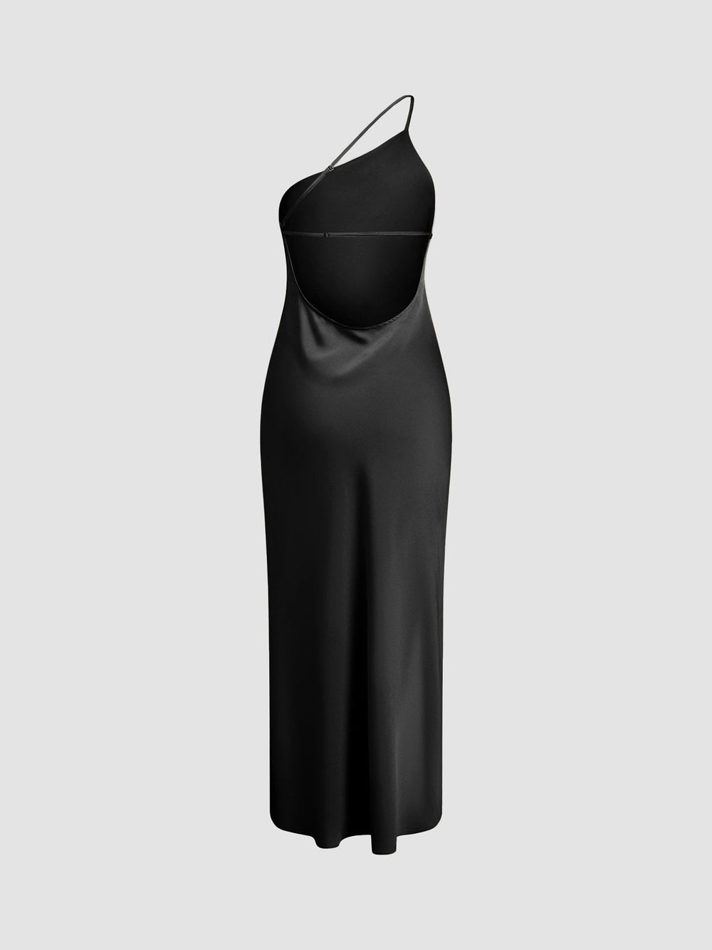 Open Back Split Women's Maxi Dress