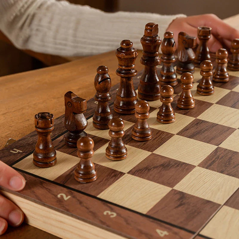 Wooden Chess Set Board Games