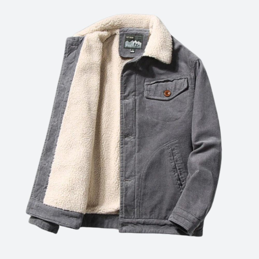 Luxury Corduroy Tailored Men's Jacket