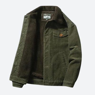 Luxury Corduroy Tailored Men's Jacket