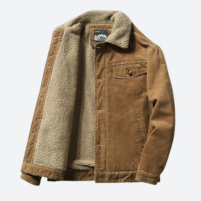 Luxury Corduroy Tailored Men's Jacket