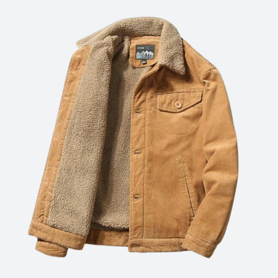 Luxury Corduroy Tailored Men's Jacket