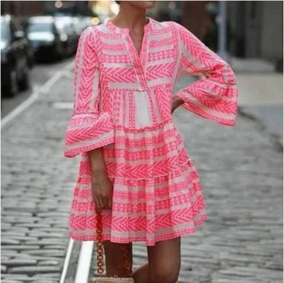Elegant and casual summer dress