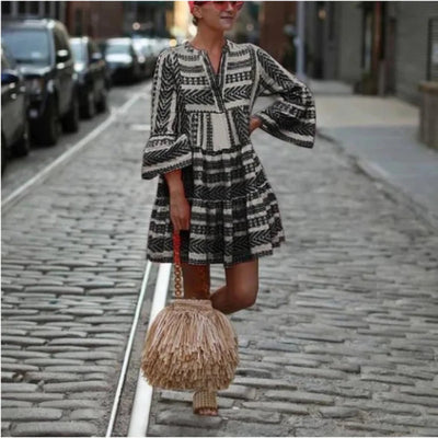 Elegant and casual summer dress