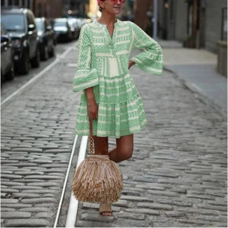 Elegant and casual summer dress