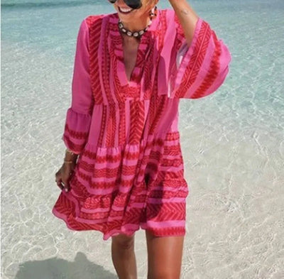 Elegant and casual summer dress