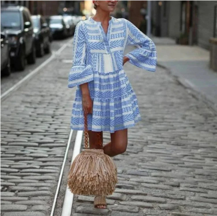 Elegant and casual summer dress
