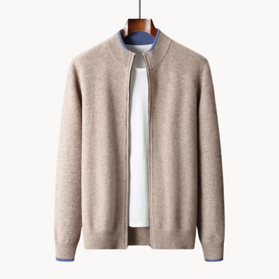 Kingston Wool Full Zip Sweater