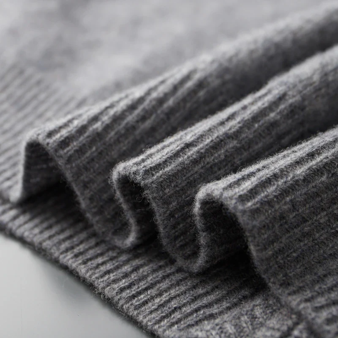 Kingston Wool Full Zip Sweater