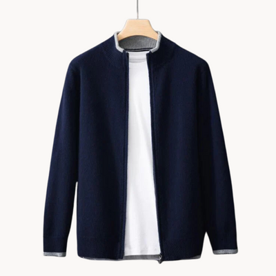 Kingston Wool Full Zip Sweater