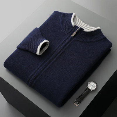 Kingston Wool Full Zip Sweater
