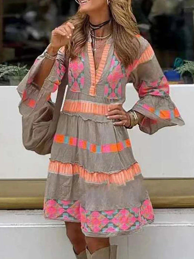 Comfortable boho summer dress
